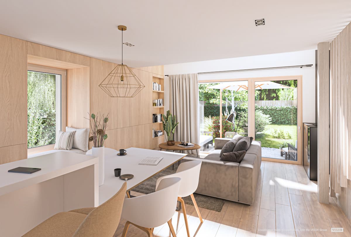 VIVAN Signature Holzhaus Compact Wohnzimmer